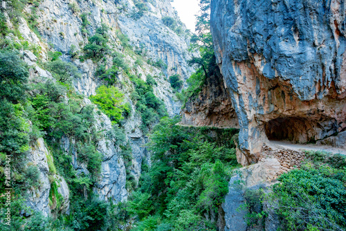 Picos de Europa National Park  Spain. Ruta del Cares