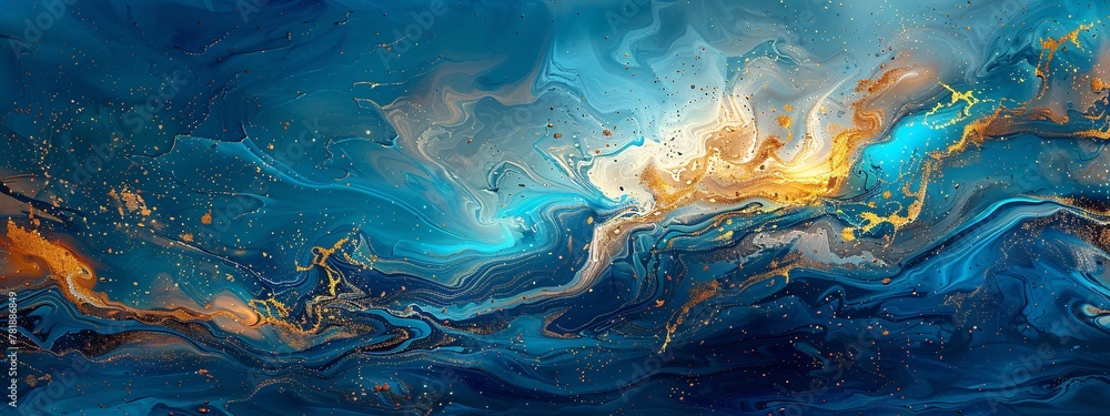 The Ocean's Symphony A Vivid Artwork Generative AI