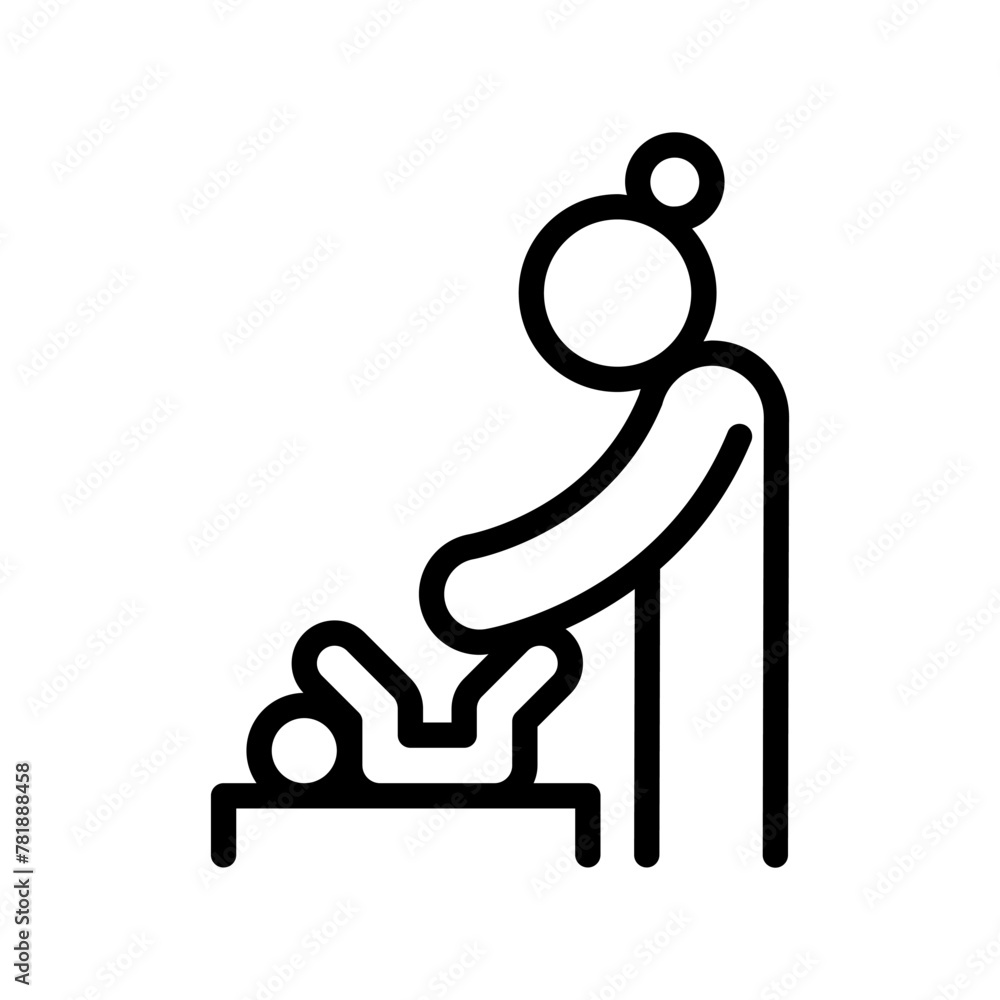 Fototapeta premium Mother icon