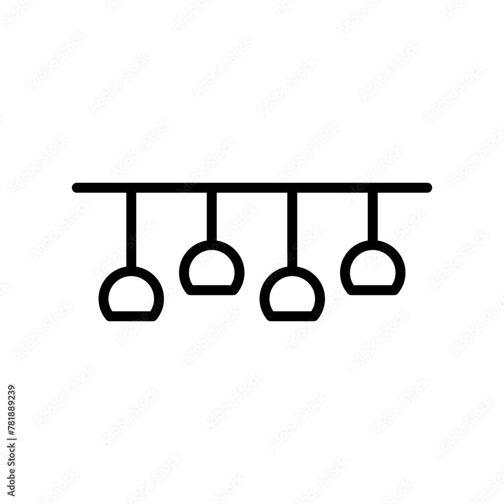 Ceiling lamp icon Ceiling lamp icon