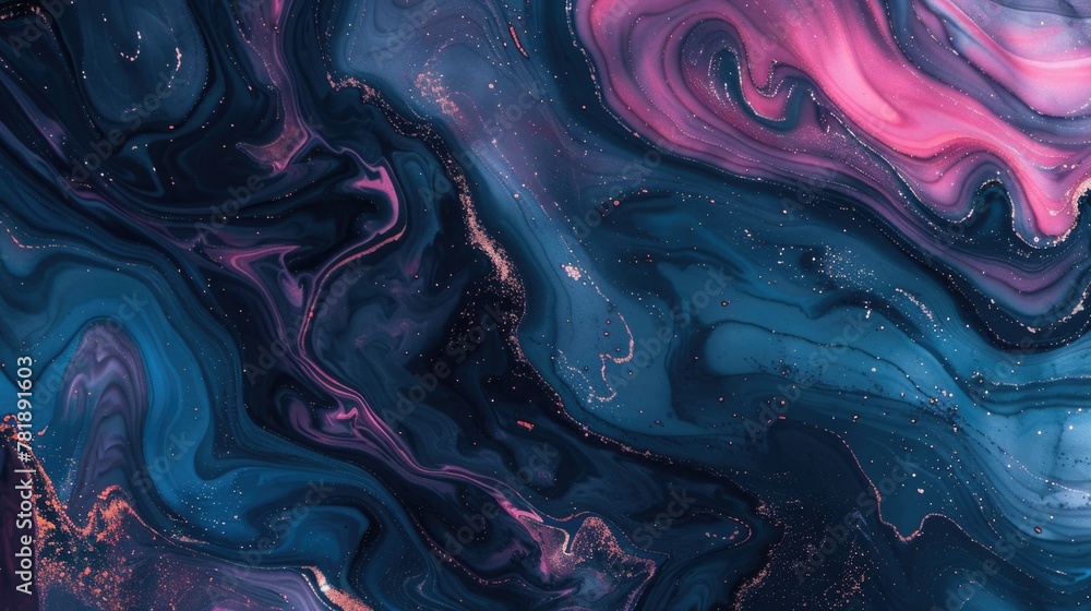 Abstract fluid art background with blue and magenta hues. Abstract fluid art background with blue and magenta hues.