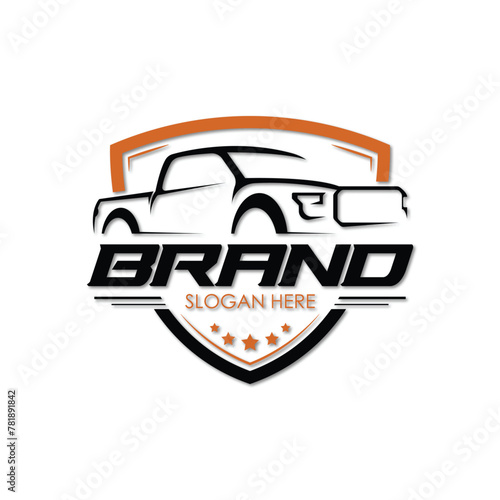 Pick up Truck with modern line design