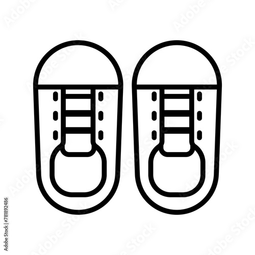 Kid shoes icon