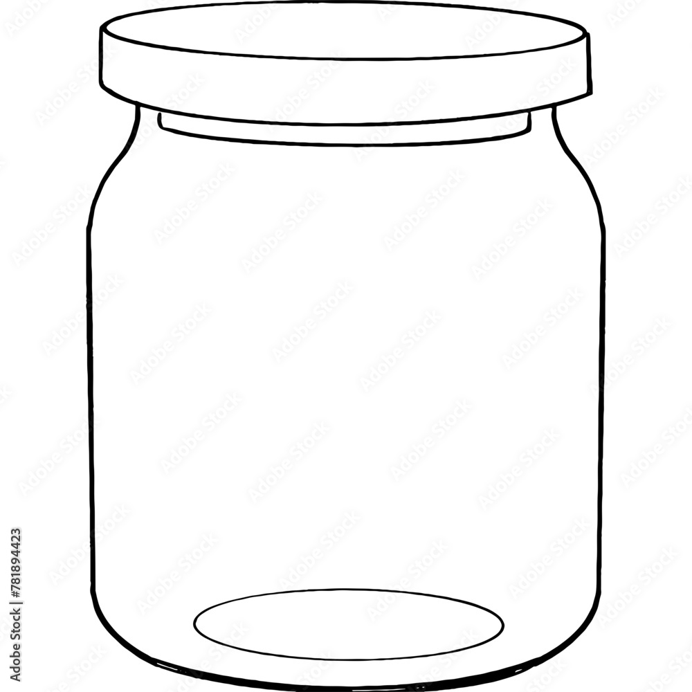 Glass Jar 02 Glass Jar 02