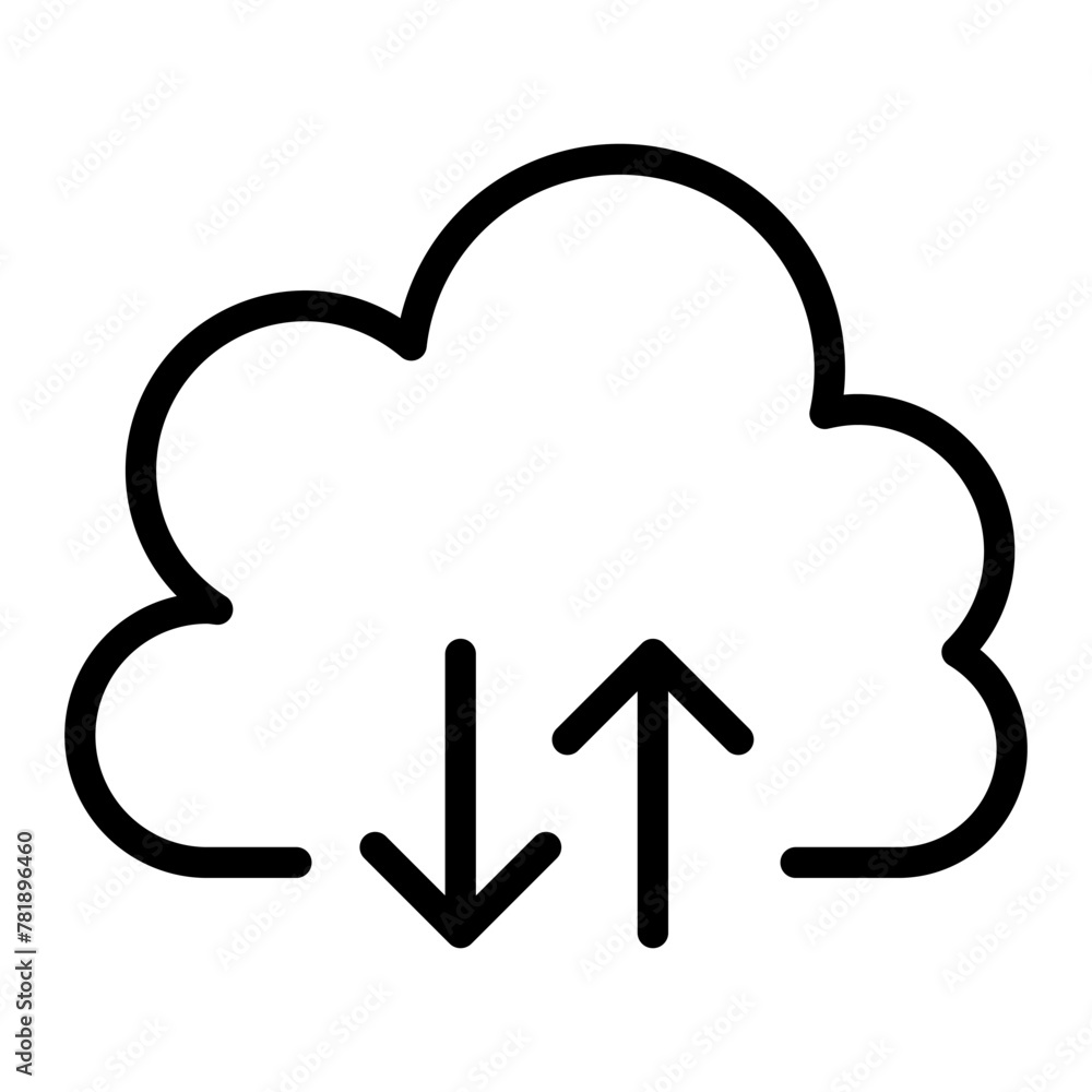 Cloud computing icon Cloud computing icon