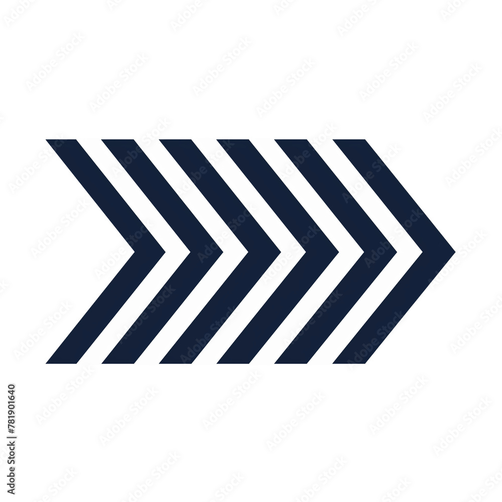 Simple flat logo of three chevron arrows pointing up Simple flat logo of three chevron arrows pointing up