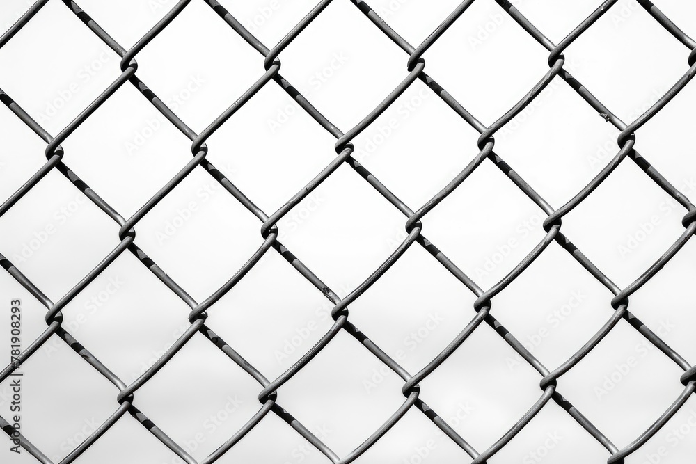 Isolated Chainlink Fence with Clipping Path. Seamless Texture and Textured Metal Wire Link. Ideal for Sports Nets and Animal Cages Isolated Chainlink Fence with Clipping Path. Seamless Texture and Textured Metal Wire Link. Ideal for Sports Nets and Animal Cages