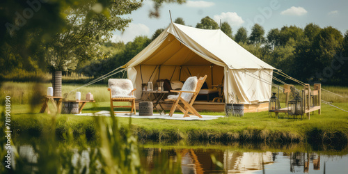 Serene Lakeside Glamping Retreat Experience photo