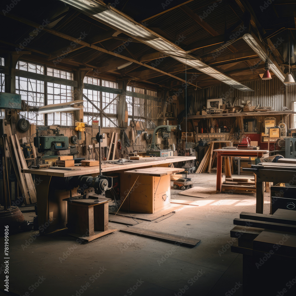 Craftsmanship Haven: A Woodworker's Dream Studio Craftsmanship Haven: A Woodworker's Dream Studio