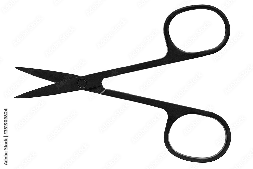 Nail scissors isolated Nail scissors isolated