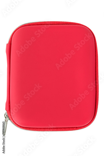 Red bag isolated