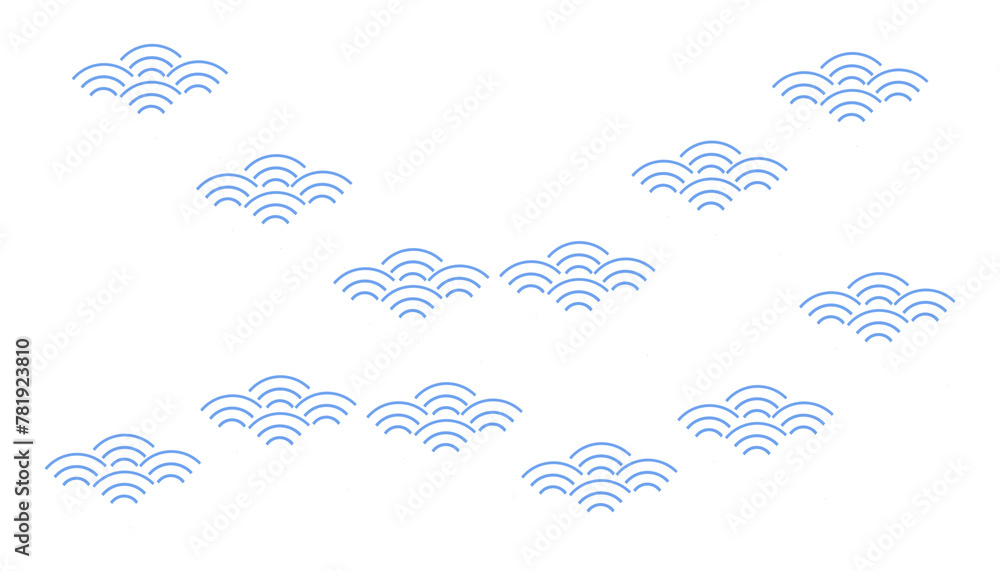 oriental water pattern transparent background PNG wave pattern, oriental pattern, Chinese water, Japanese water, japan pattern, ready to use png transparent pattern, sea pattern