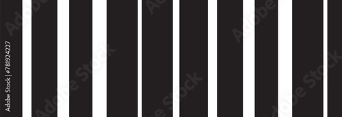Black horizontal stripes pattern, seamless texture vector background. Vector illustration. EPS 10.