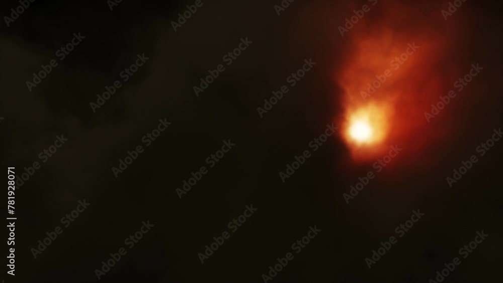 3d animation of a foggy light background 3d animation of a foggy light background