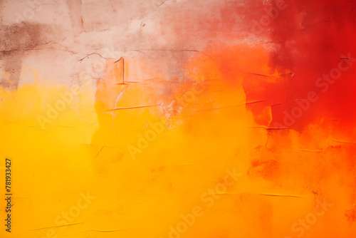 Vibrant abstract background with gradients of yellow, orange, and red.