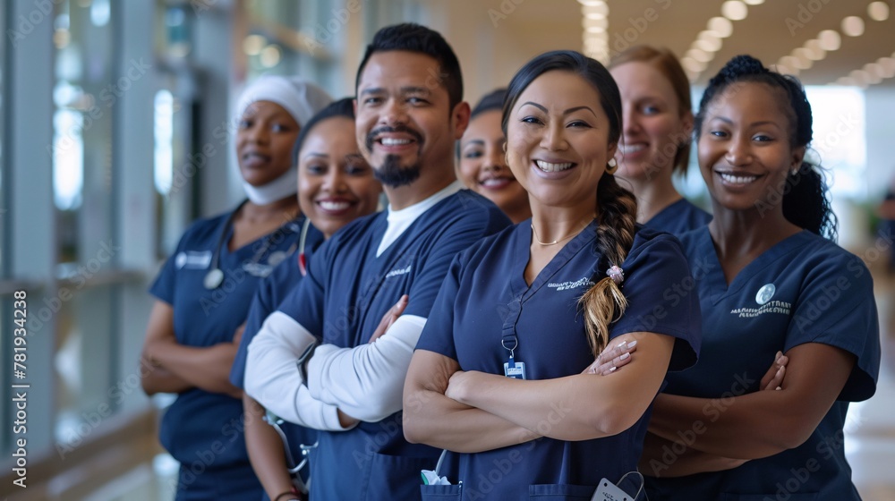 Diverse Healthcare Team: Nurses, Doctors, and Professionals Collaborating for Patient Care Diverse Healthcare Team: Nurses, Doctors, and Professionals Collaborating for Patient Care
