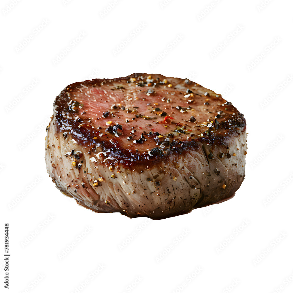 A delicious piece of beef meat isolated - Food design theme A delicious piece of beef meat isolated - Food design theme