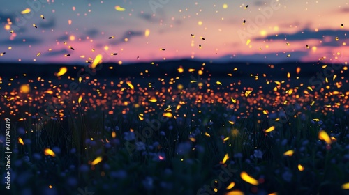 Magical Twilight Sparkle Over Enchanting Meadow