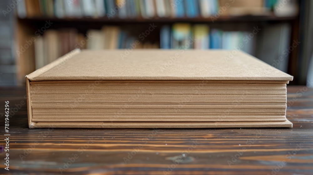 Fototapeta premium Custom Cardboard Book Covers