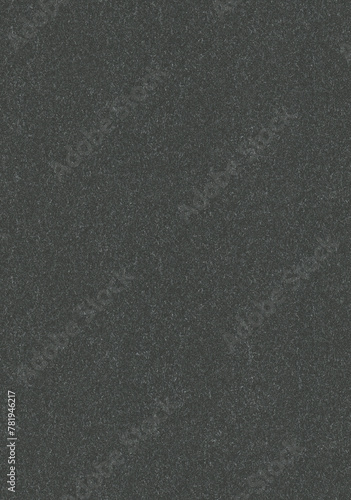 Seamless black, battleship grey, charade with natural fibers decorative vintage paper texture for background, smooth modern stationery canvas. Vertical portrait orientation. (ID: 781946217)