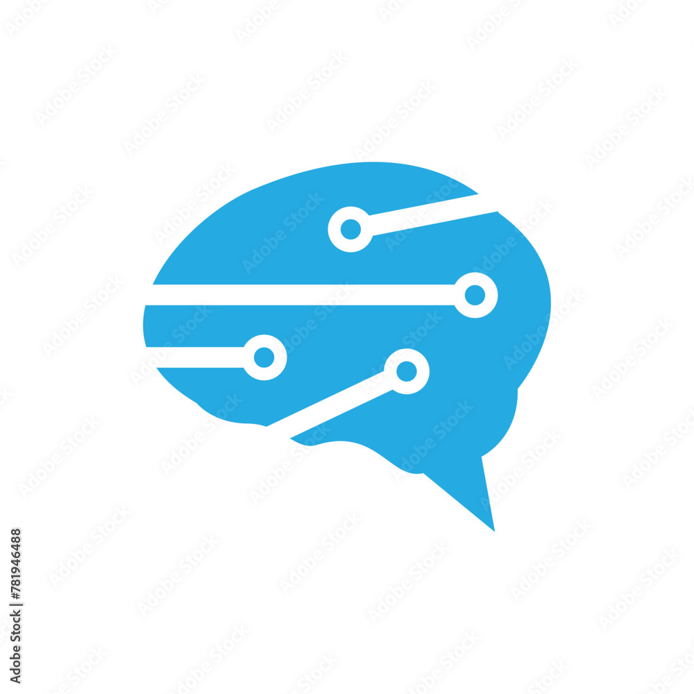digital brain system innovation logo design digital brain system innovation logo design