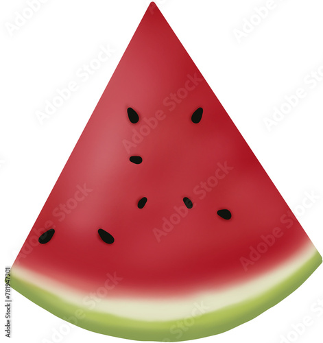 slice of watermelon