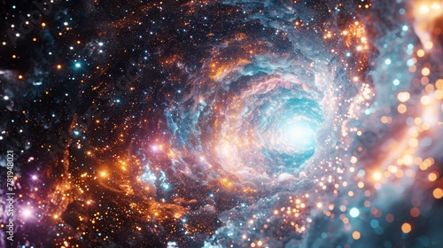 Spiral Galaxy in Deep Space...