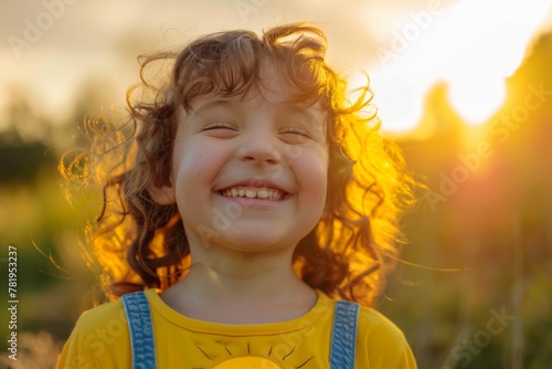 portrait of a happy child © NURULAINAA