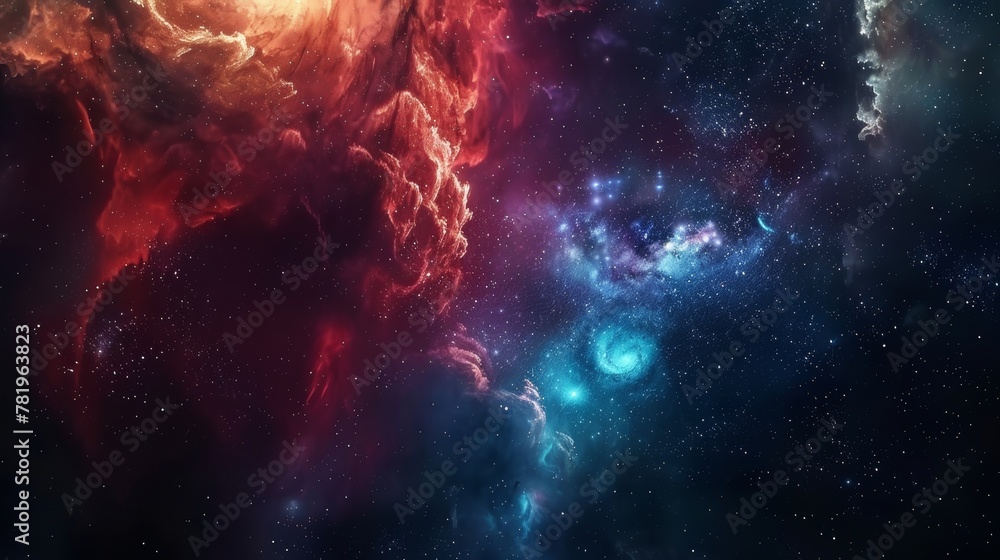 A galaxy space background. A night sky background.