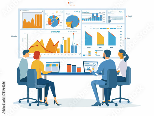 Futuristic Financial Thinkers: Animated Analysts Guiding Investment Decisions