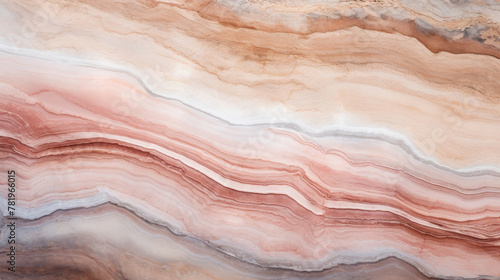 Natural Stone Layers with Earthy Red Tones