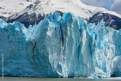 Scenic Los Glaciares National Park and its Perito Moreno Glacier, in El Calafate, Argentina