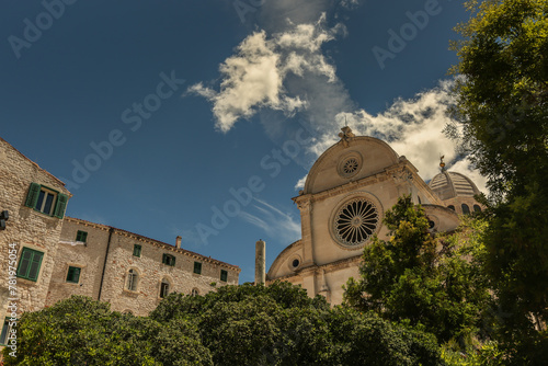 The Cathedral of St. James (Sv. Jakov) in Sibenik is most important architectural monument of the Renaissance in Croatia. The Cathedral has been on the UNESCO World Heritage List photo