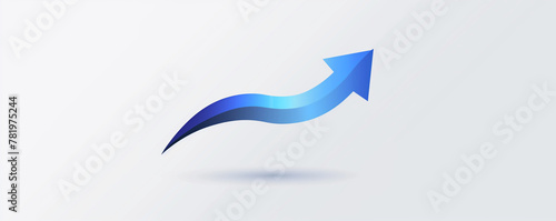 Blue up arrow PNG on a transparent background, design illustration Free Download Blue up arrow PNG on a transparent background, design illustration - GFXLoad