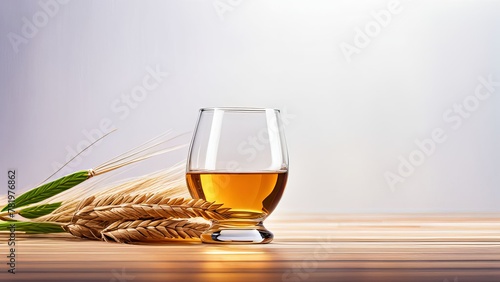 Glass of whiskey, Spirit of Speyside Whisky Festival, copy space