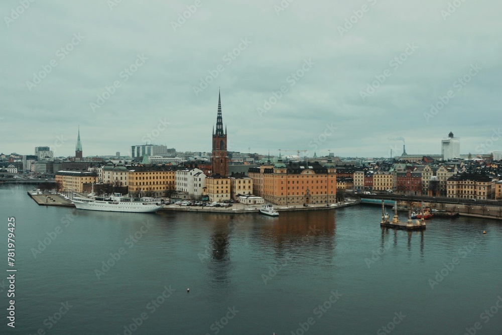 Scenic view of a Stockholm city