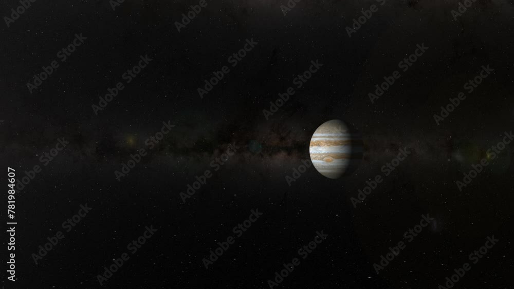 Jupiter's Rotation Captured in Space Jupiter's Rotation Captured in Space
