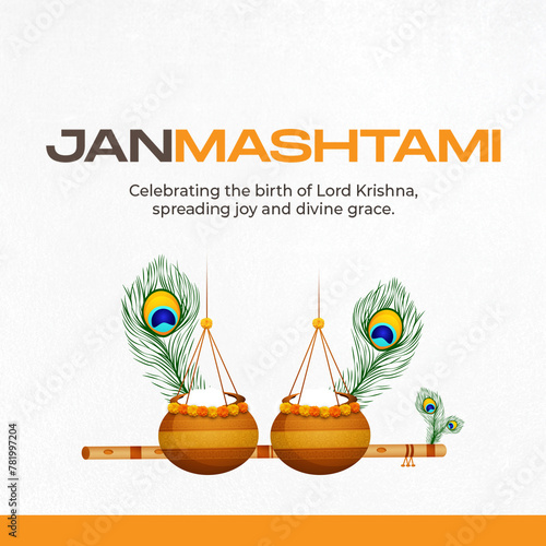 Dahi Handi pots and peacock...