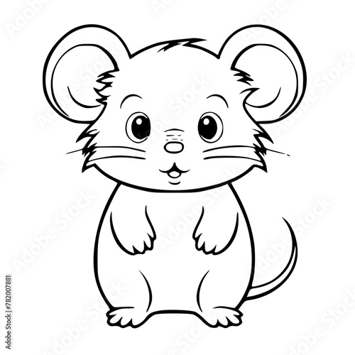 Mouse SVG, Mouse SVG, Mouse, line art png, line art svg, outline, illustration, cartoon, animal, mouse, vector, dog, pet, cute, rodent, bear, drawing, rat, funny, character, mammal, happy, isolated, n © Haxun