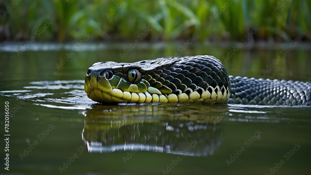   The largest snake in the world by weight, the green anaconda is a formidable predator found in the swamps and marshes of the Amazon Basin. They are excellent swimmers and ambush predators, capable o