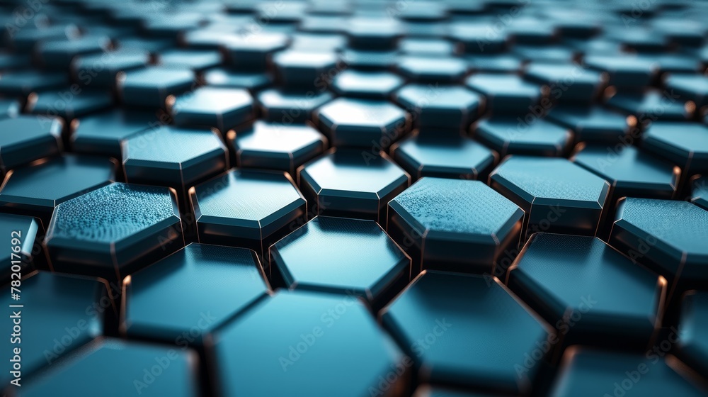 Geometric Patterns: A 3D vector illustration of a geometric pattern of hexagons and pentagons Geometric Patterns: A 3D vector illustration of a geometric pattern of hexagons and pentagons