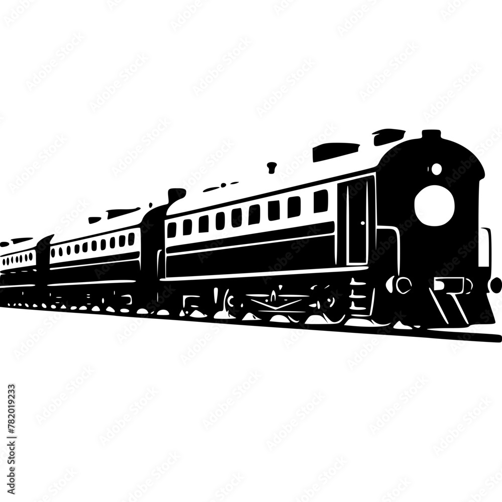 Locomotive Cut File Kids Clipart Choo Choo Svg Train Svg Bundle