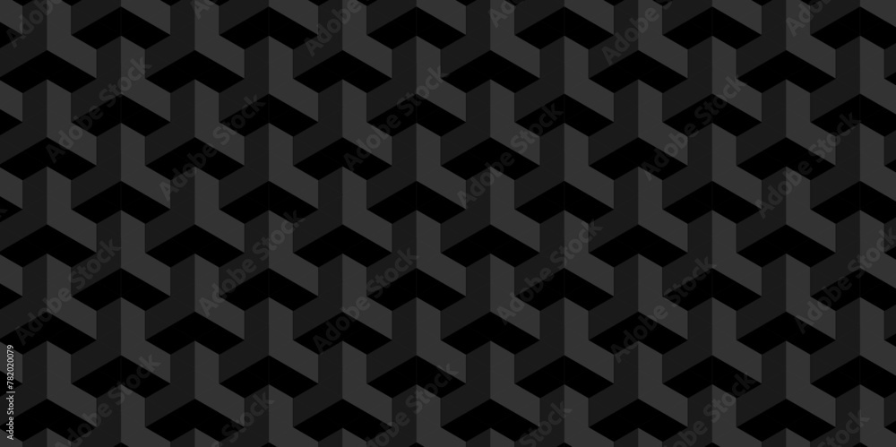 	
Vector minimal Black cube geometric seamless background. Seamless blockchain technology pattern. Vector illustration pattern with blocks. Abstract geometric design print of cubes pattern.