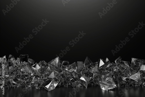 diamond scattering on the background photo