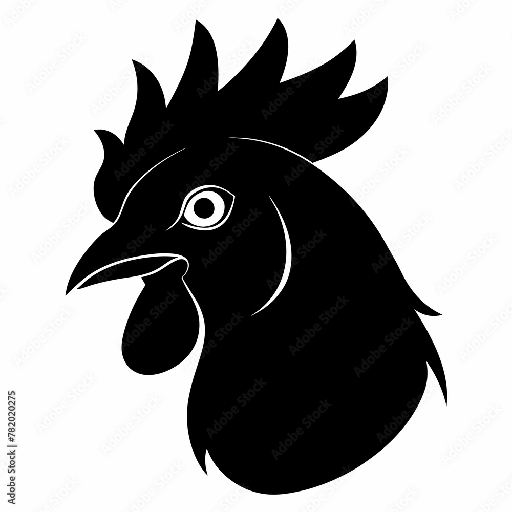 image of a rooster -Vector illustration image of a rooster -Vector illustration