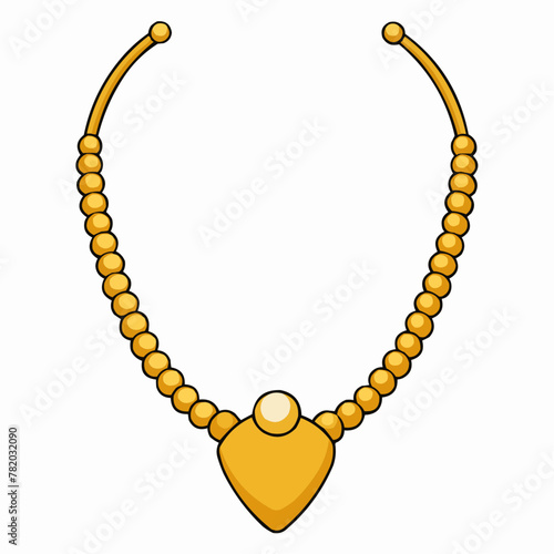gold necklace with diamonds