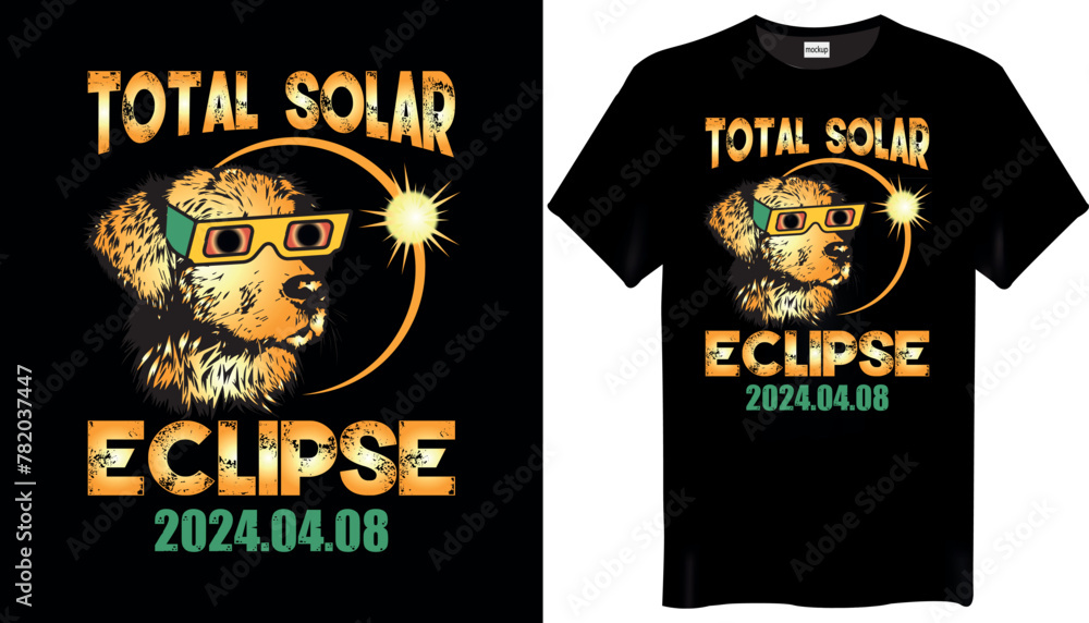 Eclipse 2024 T-Shirts Design