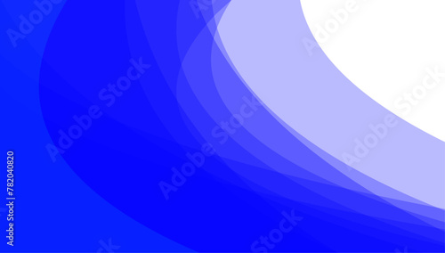 Abstract background vector with blue wave. Abstract blue vector background