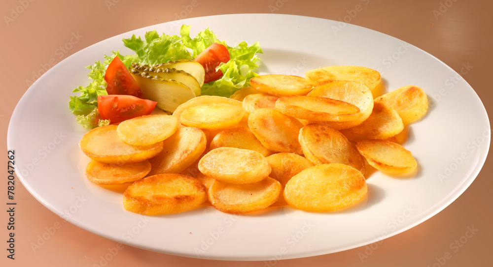 Bratkartoffeln, Teller, Kartoffeln, gebraten, Tellergericht, Bratkartoffeln, Teller, Kartoffeln, gebraten, Tellergericht,