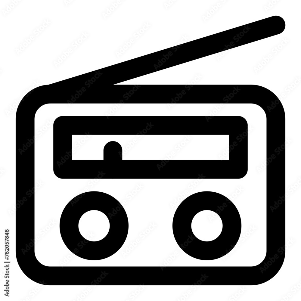 radio vector illustration asset element radio vector illustration asset element